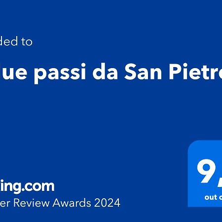 A Due Passi Da San Pietro Bed & Breakfast Roma Eksteriør bilde